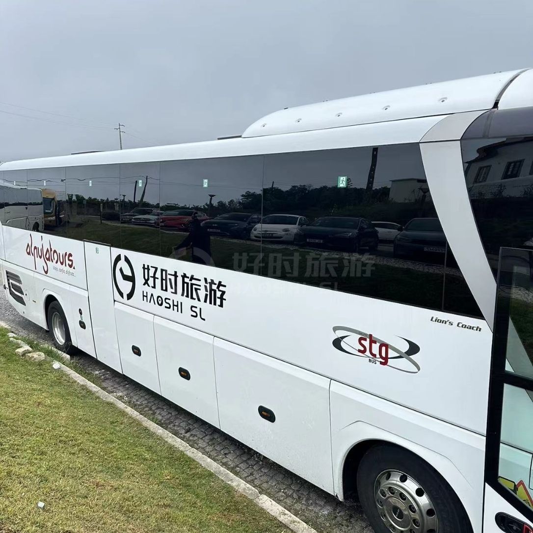 IBERIA CAIXCAR S.L. branded coach used for group transportation and long-distance tours across Spain and Portugal