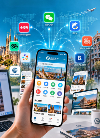 IBERIA CAIXCAR S.L. omnichannel travel distribution across WeChat, Ctrip and Xiaohongshu RedNote
