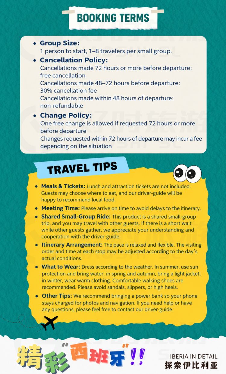 Travel tips and practical information for the Barcelona day trip