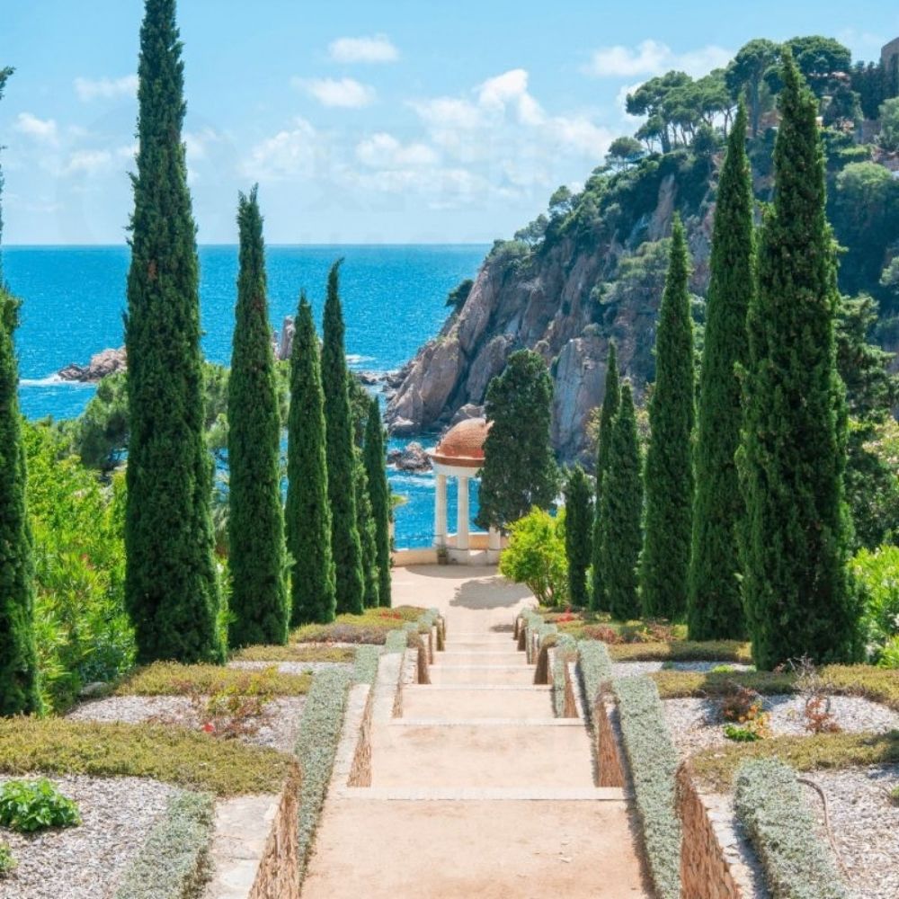 Marimurtra Botanical Garden in Blanes overlooking the Costa Brava